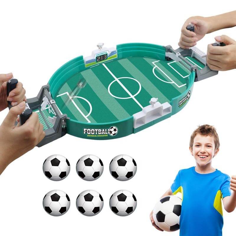 Jogo de mesa para 2 pessoas, jogo de futebol de mesa com coordenação  olho-mão, para meninos e meninas