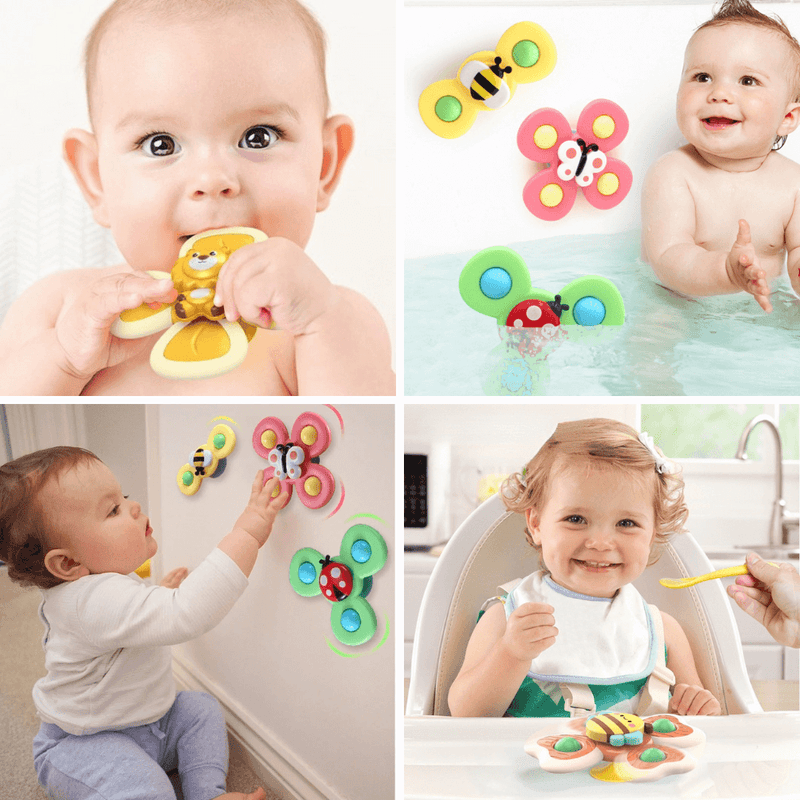 Brinquedo Giroleta, Brinquedo para bebe, Brinquedo para bebê, Brinquedo de bebe, brinquedos sensoriais, brinquedos de aprendizagem, brinquedos de banho, brinquedo giratório, brinquedo giratório, brinquedos de banho para bebês, Fidget Spinner para bebes, 
