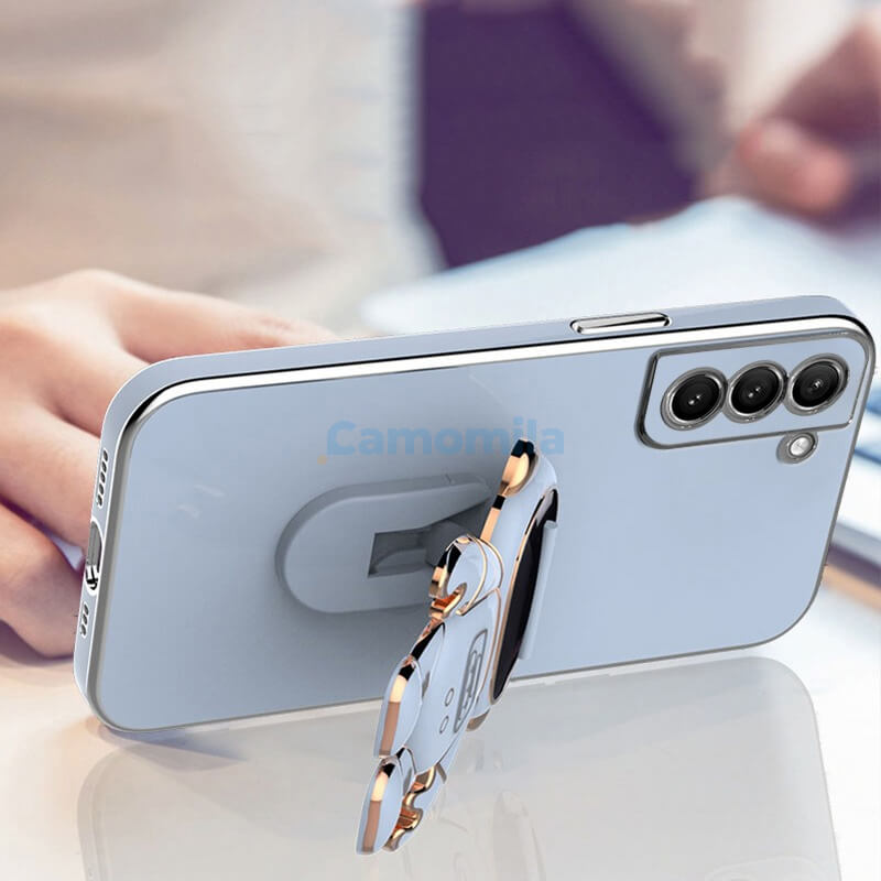 Capa Case Capinha Samsung Galaxy A Exclusiva Com Suporte Astronauta 3D