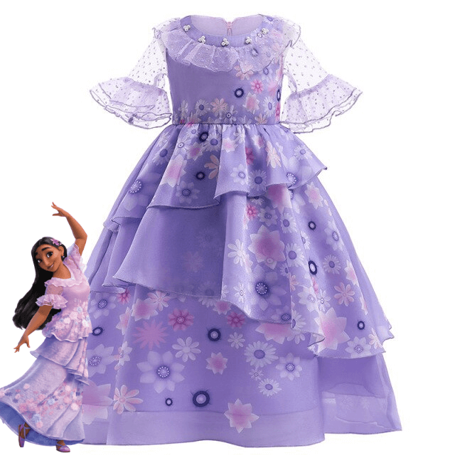 vestido Isabela encanto, roupa da isabela madrigal, vestido encanto, fantasia isabela madrigal, fantasia isabela encanto, vestido Isabela encanto pronta entrega, roupa isabela encanto, fantasia isabela infantil, fantasia princesa