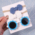 Oculos De Sol Infantil Feminino Para Crianca Bebe Laco De Cabeca Infantil da camomilashop.com